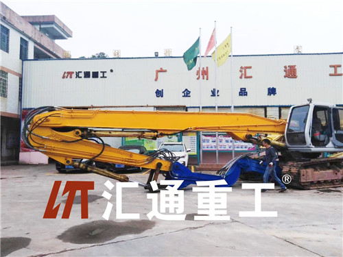 挖掘機(jī)打樁臂、打樁臂、打樁錘、挖掘機(jī)打樁臂廠家
